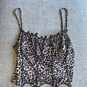 Cheetah Print Top